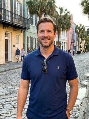 Men's Blue Polo by Ralph Lauren Short - Sleeve Large Shirt.